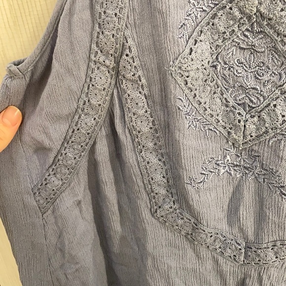 LAST CHANCE ⚡️ LA HEARTS Blue Mini Dress - Picture 8 of 9